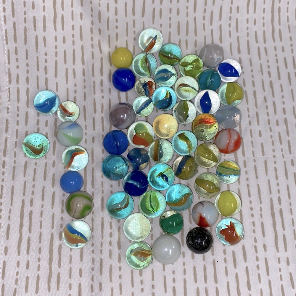 vintage marbles